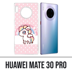 Huawei Mate 30 Pro Case - Kawaii Einhorn