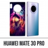 Huawei Mate 30 Pro case - Lion Galaxy