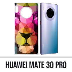 Coque Huawei Mate 30 Pro - Lion Geometrique