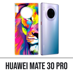 Coque Huawei Mate 30 Pro - Lion Multicolore