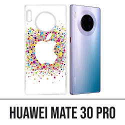 Custodia Huawei Mate 30 Pro - Logo Apple multicolore