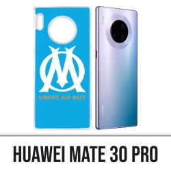 Funda Huawei Mate 30 Pro - Logotipo Om Marseille Blue