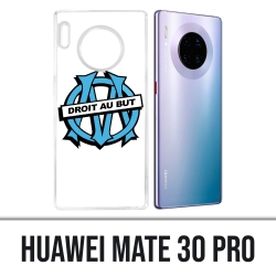 Coque Huawei Mate 30 Pro - Logo Om Marseille Droit Au But