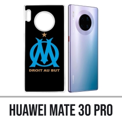 Coque Huawei Mate 30 Pro - Logo Om Marseille Noir