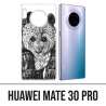 Huawei Mate 30 Pro Case - Panda Azteque