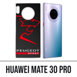 Custodia Huawei Mate 30 Pro - Logo Peugeot Sport