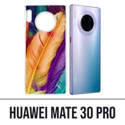 Huawei Mate 30 Pro case - Feathers