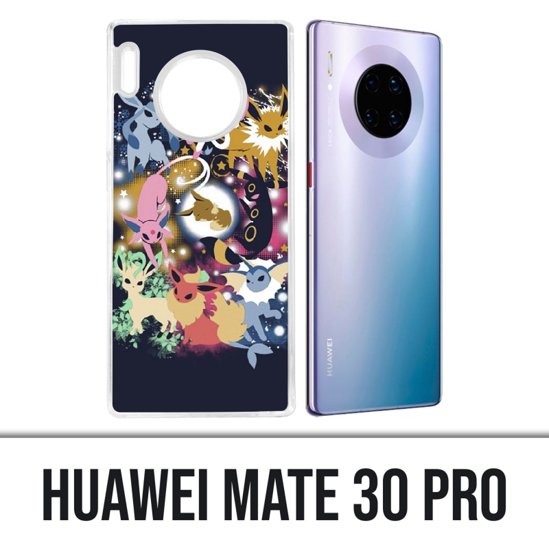 Huawei Mate 30 Pro case - Pokémon Évoli Évolutions