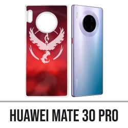 Funda Huawei Mate 30 Pro - Pokémon Go Team Rojo Grunge