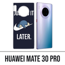 Huawei Mate 30 Pro Case - Pokémon Ronflex Mach es einfach später