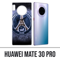 Coque Huawei Mate 30 Pro - Psg Logo Grunge