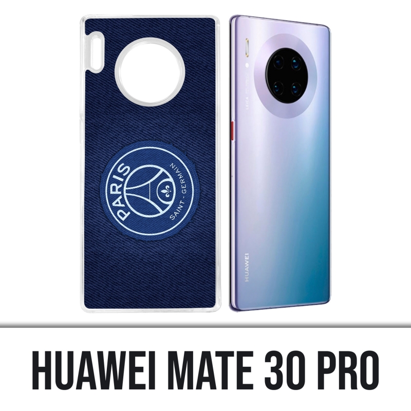 Huawei Mate 30 Pro Case - Psg Minimalist Blue Background