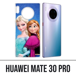Huawei Mate 30 Pro Case - Schneekönigin Elsa und Anna