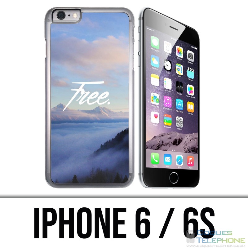 Coque iPhone 6 / 6S - Paysage Montagne Free