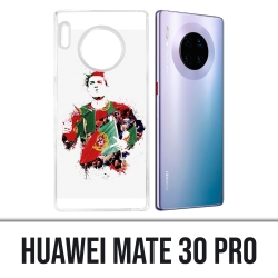 Huawei Mate 30 Pro case - Ronaldo Football Splash