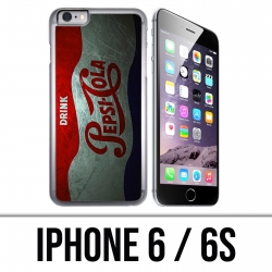 Custodia per iPhone 6 / 6S - Pepsi vintage