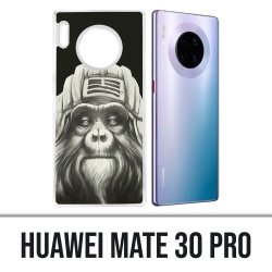 Coque Huawei Mate 30 Pro - Singe Monkey Aviateur