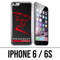 Coque iPhone 6 / 6S - Peugeot Sport Logo