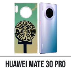 Huawei Mate 30 Pro case - Starbucks Vintage