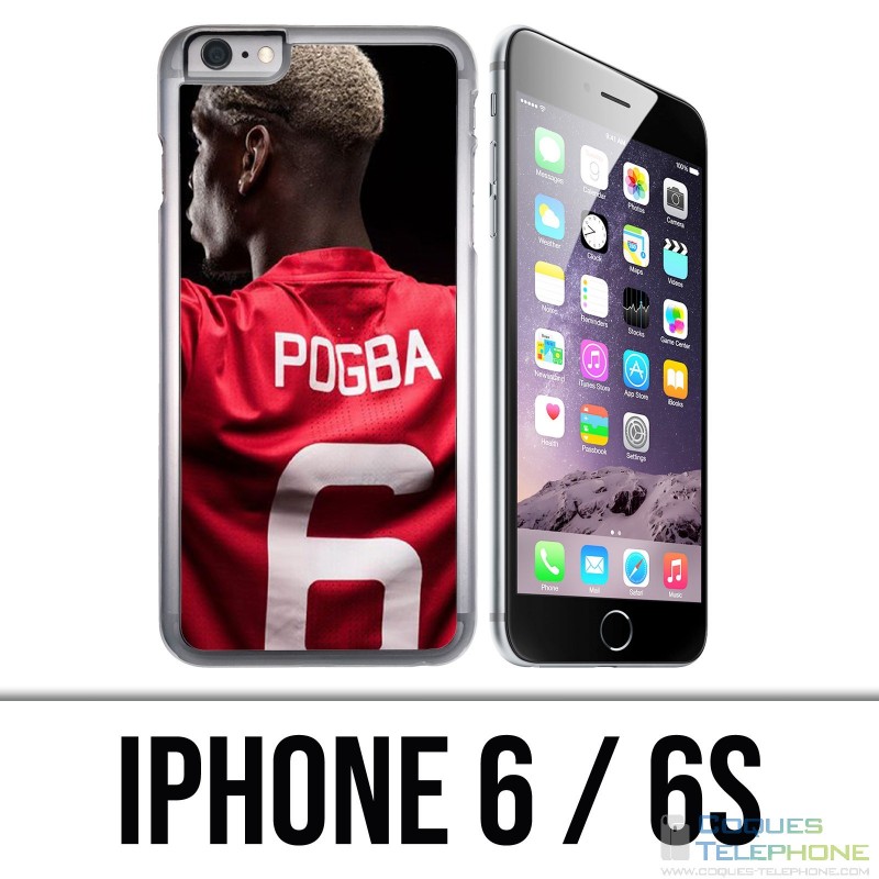 Coque iPhone 6 / 6S - Pogba Manchester