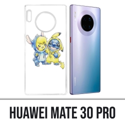 Huawei Mate 30 Pro Case - Baby Pikachu Stitch