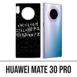 Huawei Mate 30 Pro case - Stranger Things Alphabet