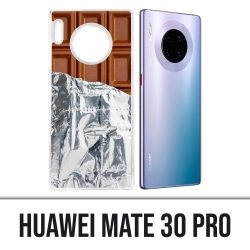 Coque Huawei Mate 30 Pro - Tablette Chocolat Alu