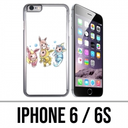 Coque iPhone 6 / 6S - Pokémon bébé Evoli évolution