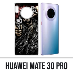 Coque Huawei Mate 30 Pro - Tete Mort Pistolet