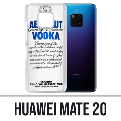 Coque Huawei Mate 20 - Absolut Vodka