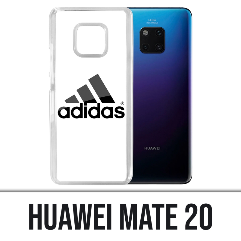 Funda Huawei Mate 20 - Adidas Logo Blanco