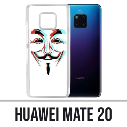 Custodia Huawei Mate 20 - 3D anonimo