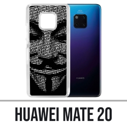 Coque Huawei Mate 20 - Anonymous