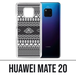 Coque Huawei Mate 20 - Azteque Gris