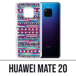 Coque Huawei Mate 20 - Azteque Rose
