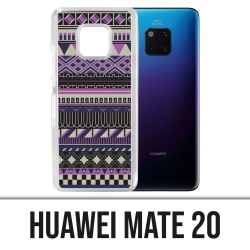 Coque Huawei Mate 20 - Azteque Violet