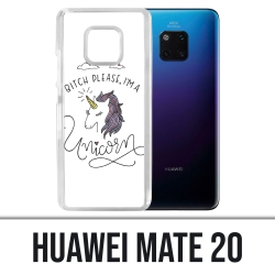 Funda Huawei Mate 20 - Perra, por favor Unicornio Unicornio