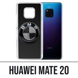 Coque Huawei Mate 20 - Bmw Logo Carbone
