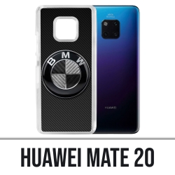 Custodia Huawei Mate 20 - Logo Bmw Carbon