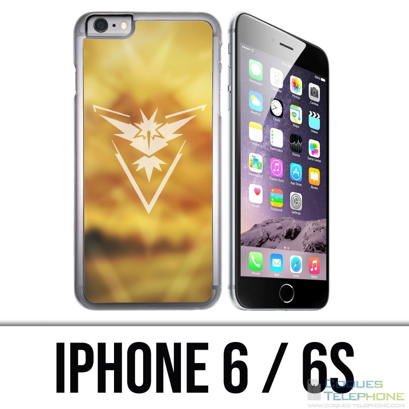 Coque iPhone 6 / 6S - Pokémon Go Team Jaune