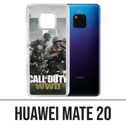 Funda Huawei Mate 20 - Personajes de Call of Duty Ww2