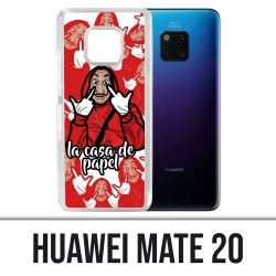 Custodia Huawei Mate 20 - cartone animato casa de papel