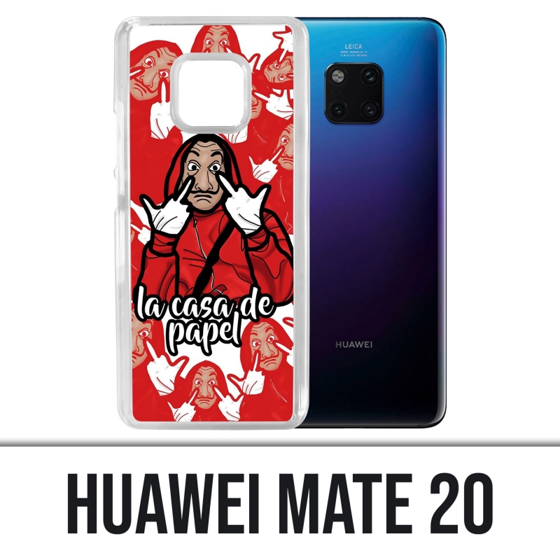 Huawei Mate 20 case - casa de papel cartoon