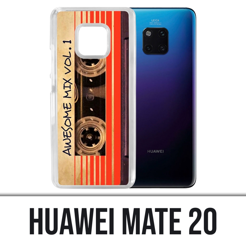 Coque Huawei Mate 20 - Cassette Audio Vintage Gardiens De La Galaxie