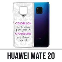Custodia Huawei Mate 20 - Cinderella Quote