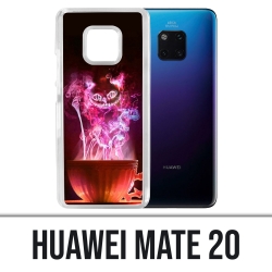 Funda Huawei Mate 20 - Taza de gato Alicia en el país de las maravillas