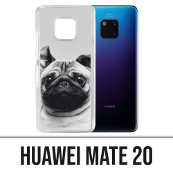 Funda Huawei Mate 20 - Orejas de perro Pug