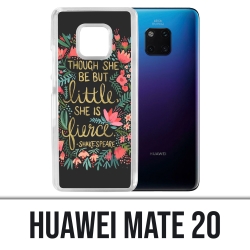 Custodia Huawei Mate 20 - citazione di Shakespeare