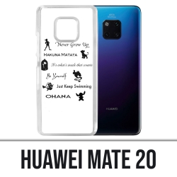 Coque Huawei Mate 20 - Citations Disney
