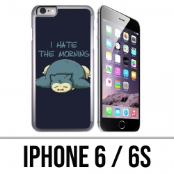 IPhone 6 / 6S Case - Pokémon Ronflex Hate Morning